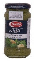 Barilla i Pesti alla Genovese senza Aglio 190g 190ml Nudelsoe auf Genueser Art Ohne Knoblauch.