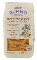 Rummo Penne Rigate N 66 Ceci di Toscana e Riso Integrale 300g Senza Glutine Teigwaren aus Kichererbsen und Vollkornreis Glutenfrei