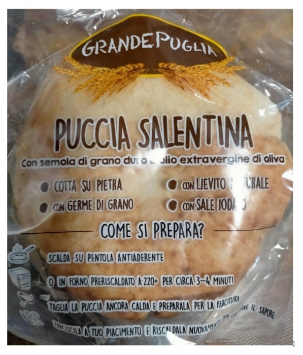 di Alimentari Puccia Grande Salentina x 2 Fla 230g = Sturm, 115G Peter - Puglia